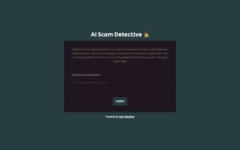 AI Scam Detective