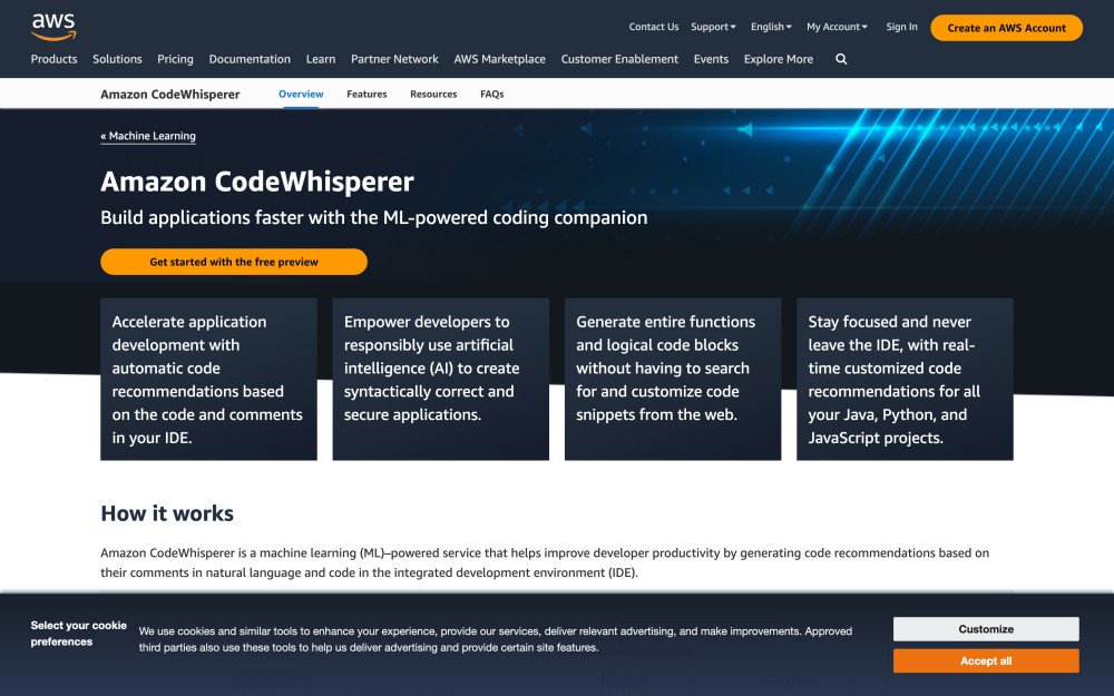 Amazon CodeWhisperer