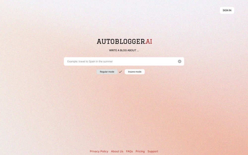 Autoblogger.ai
