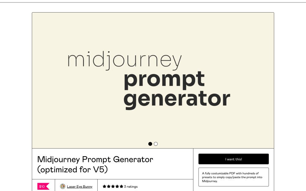 Midjourney Prompt Generator