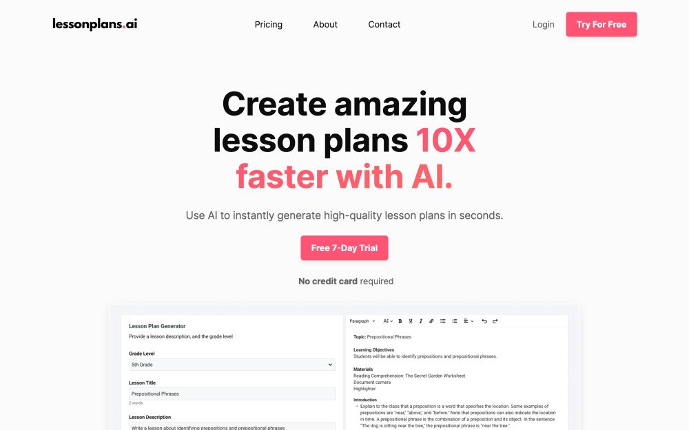 LessonPlans.ai
