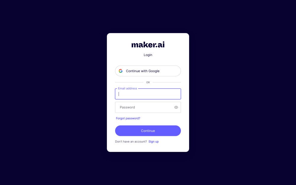 Maker ai