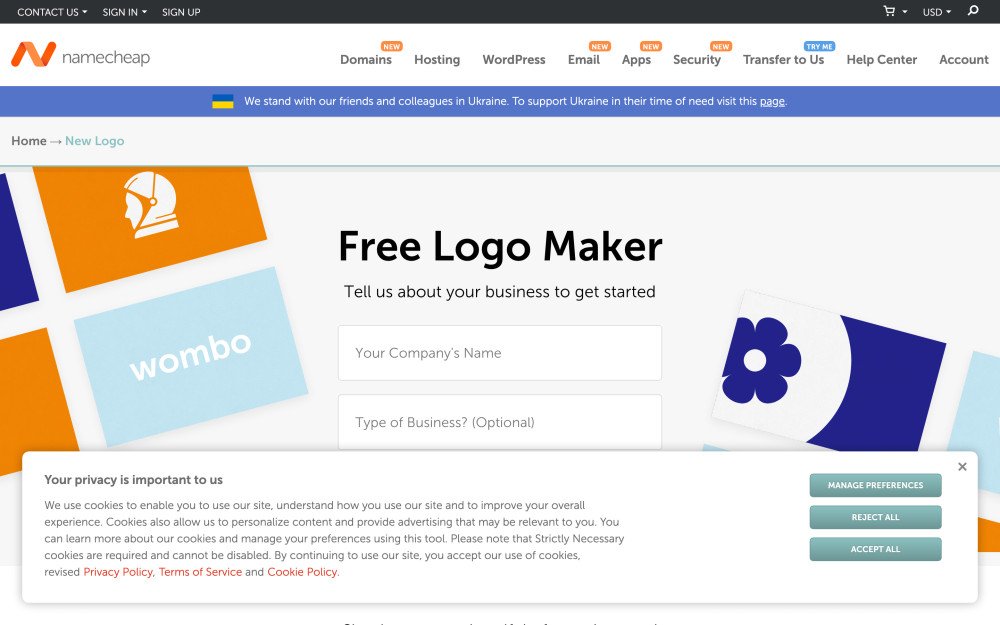 Namecheap Logo Maker