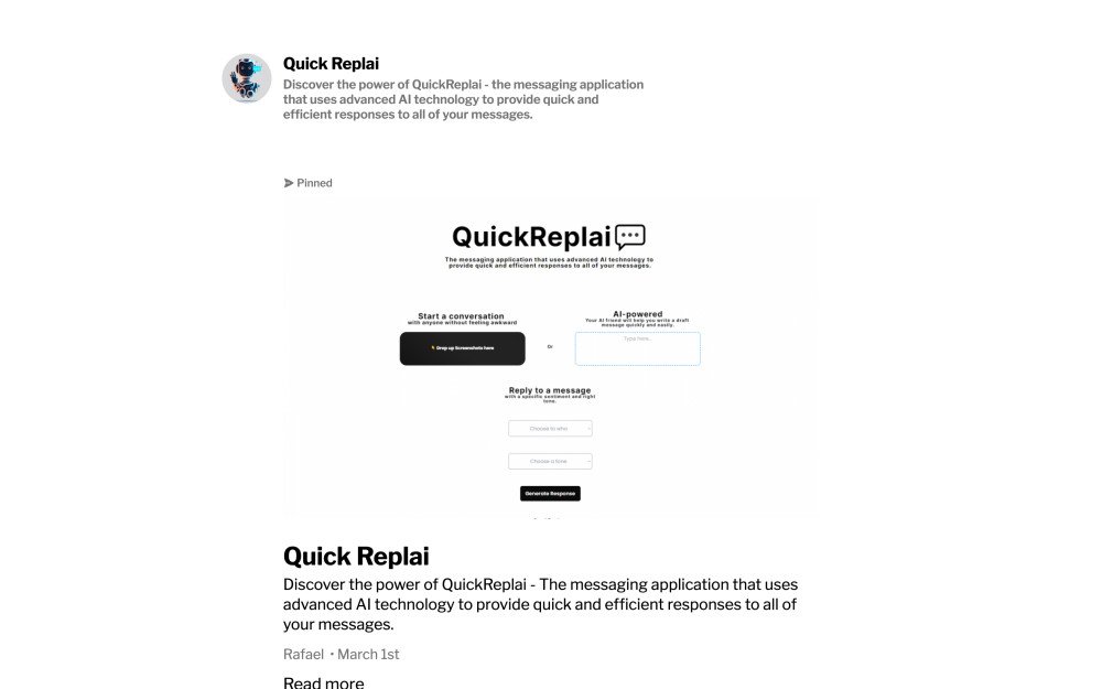 Quickreplai.com