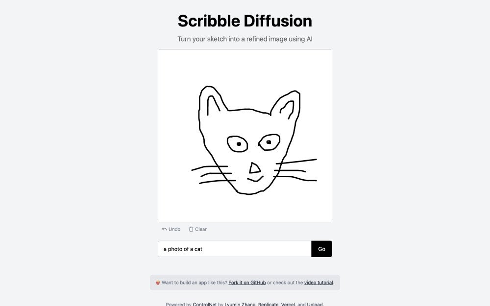 Scribble Diffusion