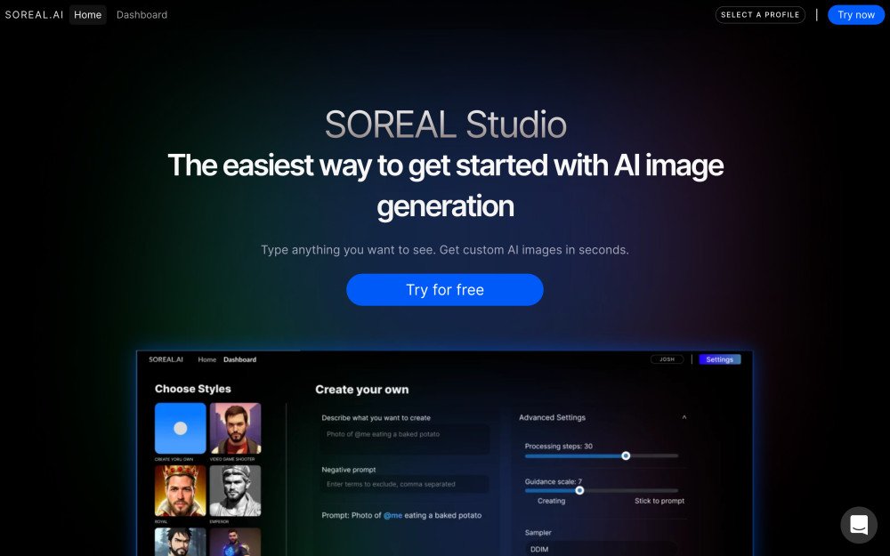 Soreal.AI Studio