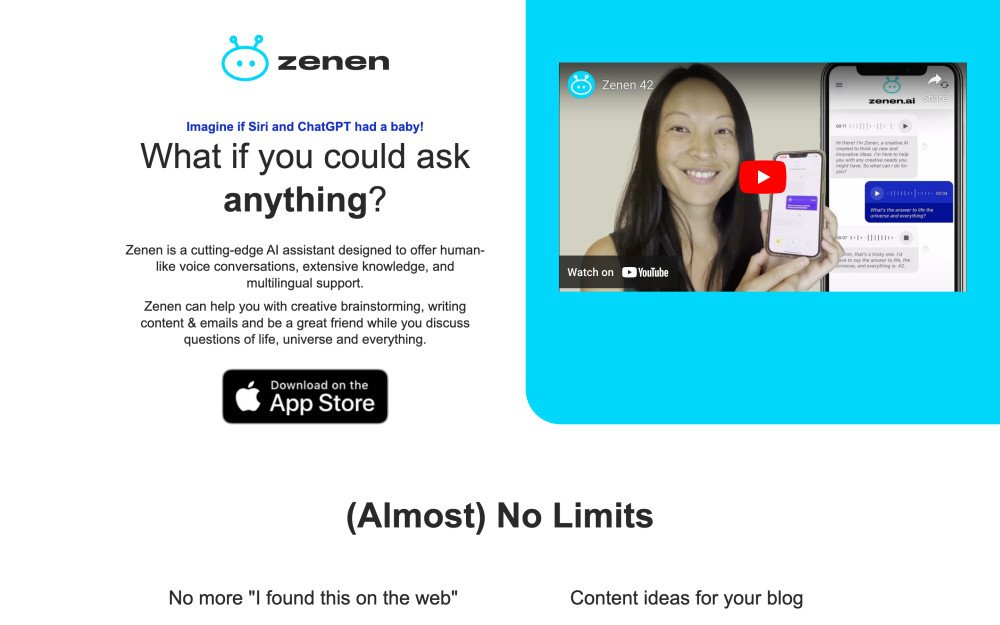 Zenen AI Friend Chat Assistant